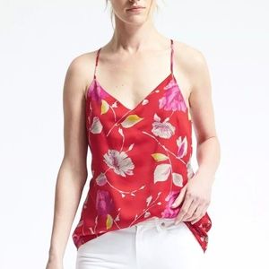 Banana Republic Floral Patterned Petite Cami